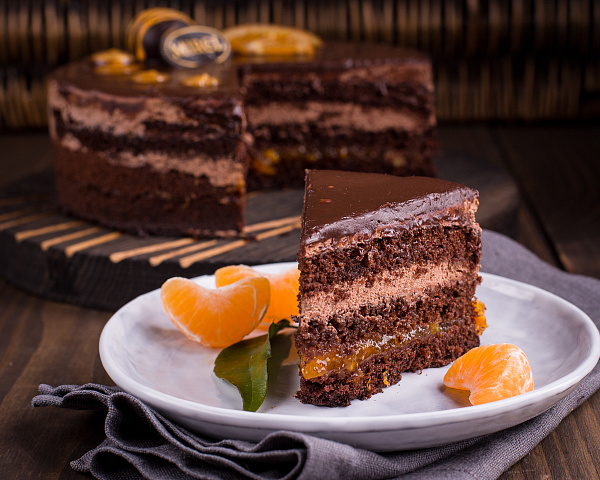 Chocolate Cake with Orange