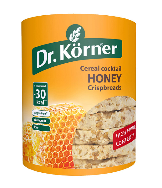 Multigrain cakes with honey flavour