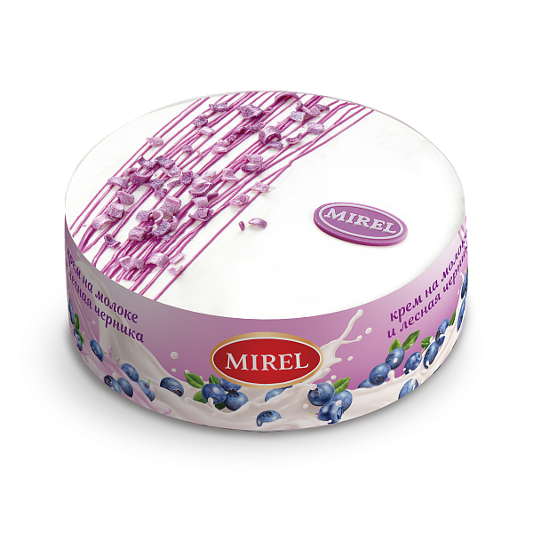 Blueberry milk cake