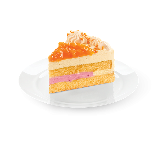 Peach Raspberry Cake