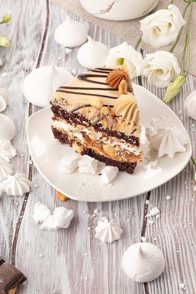 Chocolate Toffee Cake